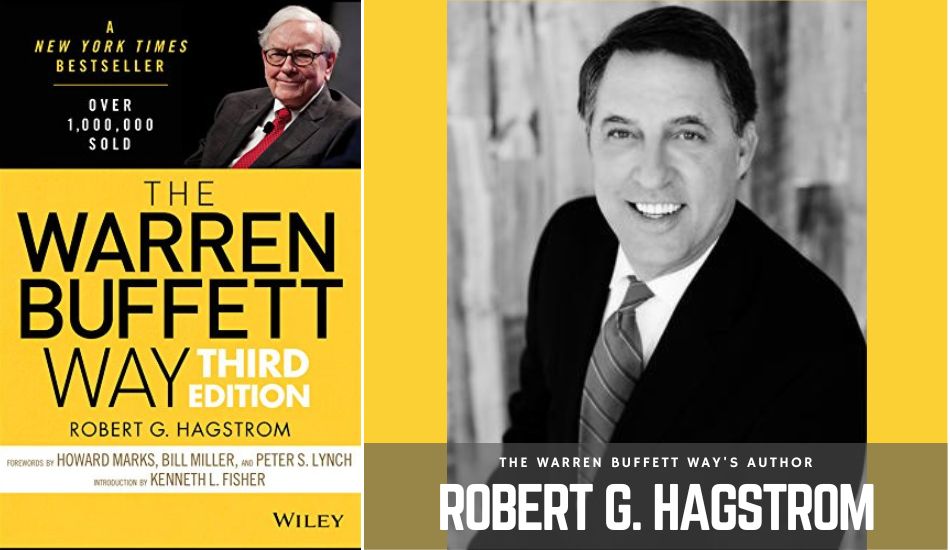 The Warren Buffett Way author with book cover