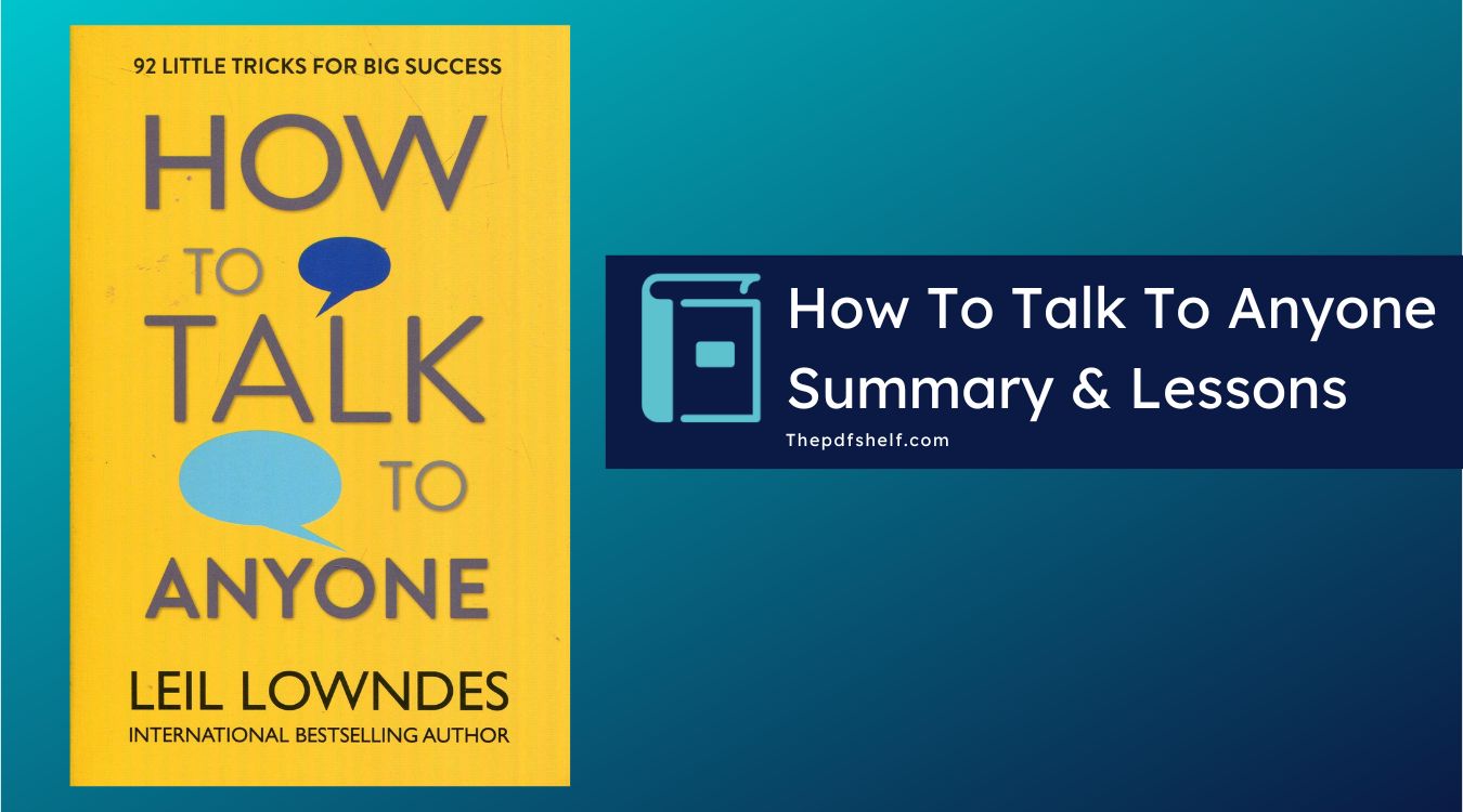 how to talk to anyone summary