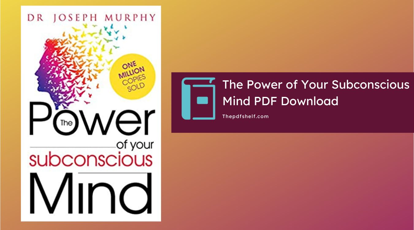The Power of your subconscious mind pdf-cover